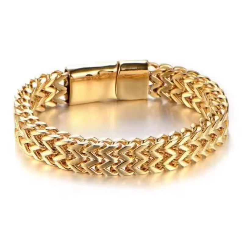 Premium Stainless Steel Bracelet - Silver Edition