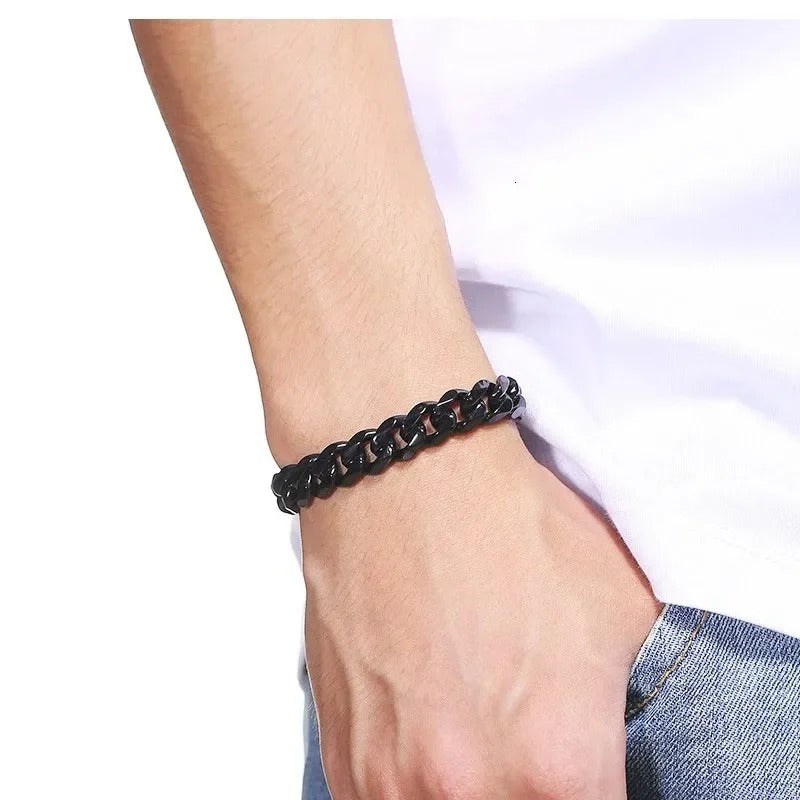 Fashion Stainless Steel Men Chain Bracelet