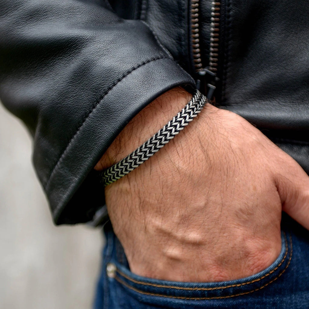 Premium Stainless Steel Bracelet - Silver Edition